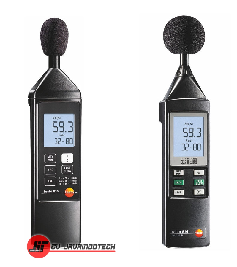Review Spesifikasi dan Harga Jual Testo 816 Sound Level Meter original termurah dan bergaransi resmi