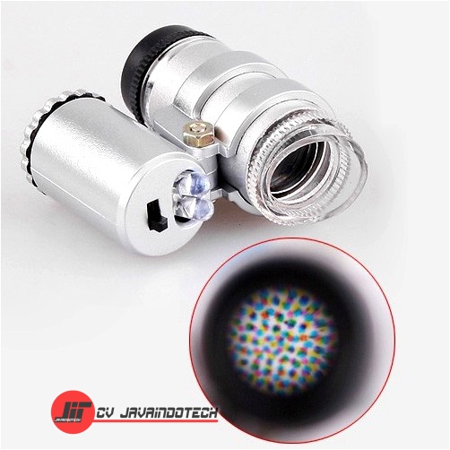 2-LED 45X Mini Einstellbare bewegliches Mikroskop MG10081-4 R TOOGOO 