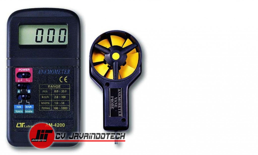 Harga Jual Anemometer Digital Lutron AM4200 Distributor Resmi Teleskop Branded Sejak 2011