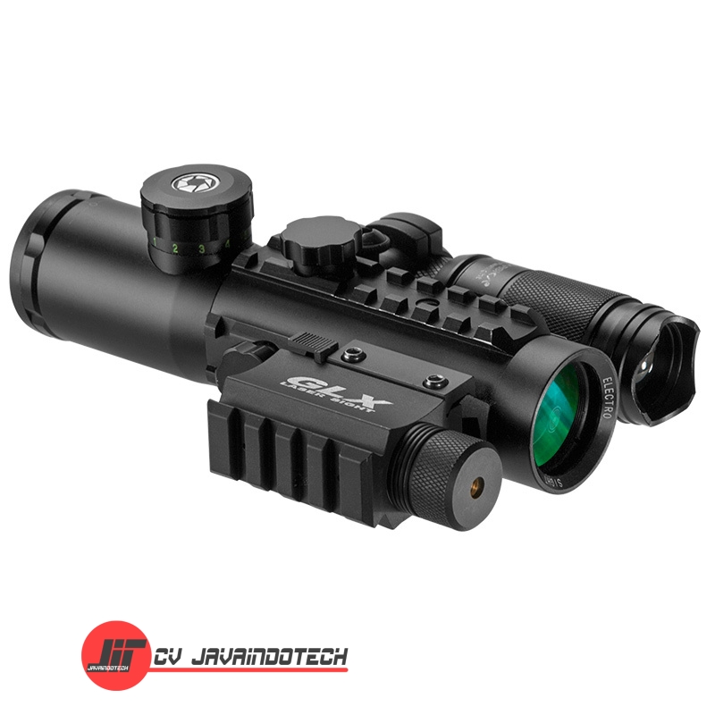 Review Spesifikasi dan Harga Jual Barska 4x30 IR Electro Sight w/Green Laser and Flashlight original termurah dan bergaransi resmi